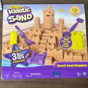 Kinetic Sand Beach Sand Kingdom Set